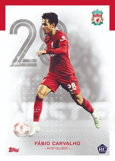 Official Topps Liverpool FC 2022/23 Team Set - Single Packet - Collectible Soccer Trading Cards for Fans & Gift Ideas