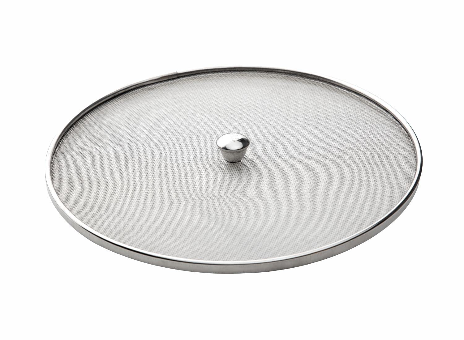 Premium Stainless Steel Mesh Food Cover - 11 Inch Multipurpose Kitchen Tool for Milk, Fruits & Vegetables | Dishwasher Safe, Durable & Hygienic | Ideal for Straining, Draining & Food Protection