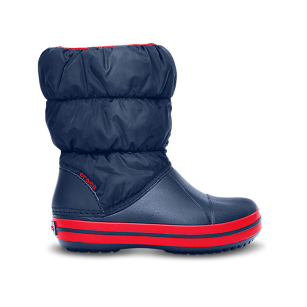 Crocs Girls' Fashion Boots - Waterproof Winter Snow Boots for Kids, Comfortable & Lightweight - Perfect for School, Outdoor Play & Cold Weather Activities
