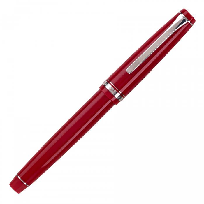 Pilot Falcon Red Fountain Pen - Premium Fine Nib for Smooth Writing - Ideal for Calligraphy, Journaling & Professional Use