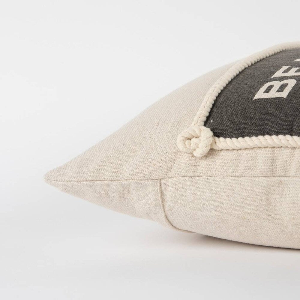 Beach House Pillow - Soft Decorative Throw Pillow for Coastal Home Decor, Outdoor Patio & Boho Bedroom - Perfect for Living Room, Porch & Vacation House
