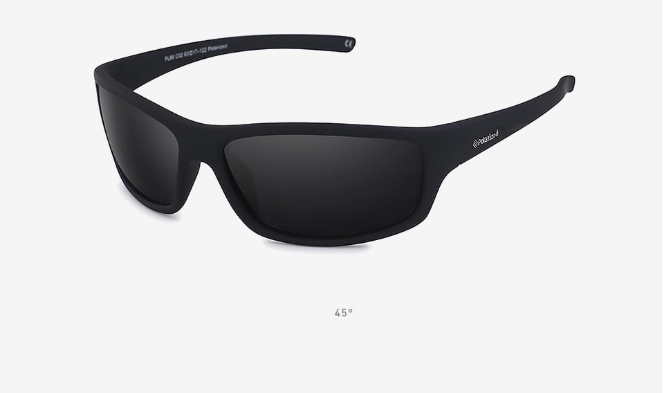 20/20 Polarized Square Sunglasses for Men - UV Protection, Anti-Glare, Lightweight & Durable - Perfect for Driving, Fishing, and Outdoor Activities