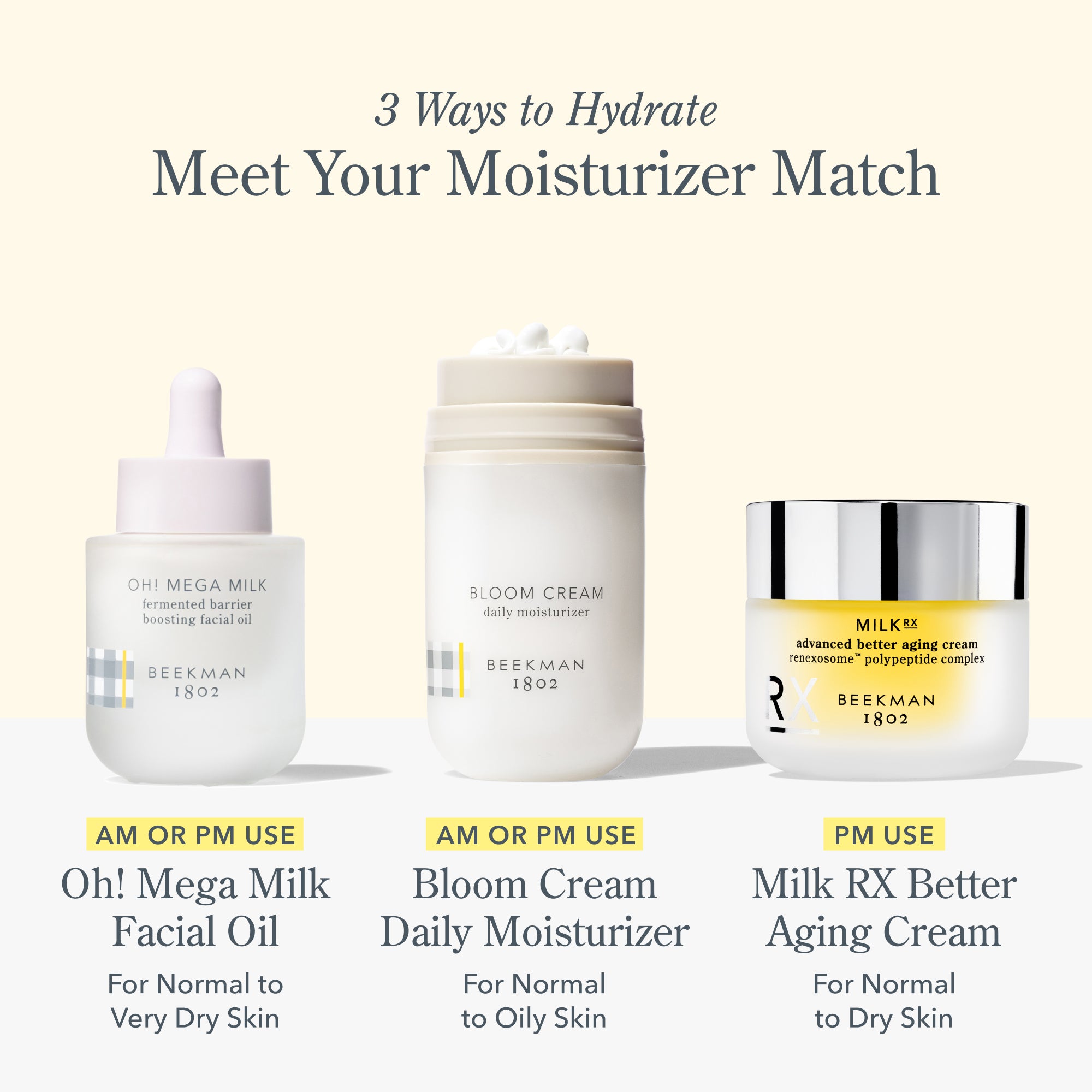 Bloom Cream Daily Moisturizer for Face - Hydrating & Nourishing Skincare with Hyaluronic Acid & Vitamin E - Perfect for Dry, Sensitive Skin Day & Night Care Routine