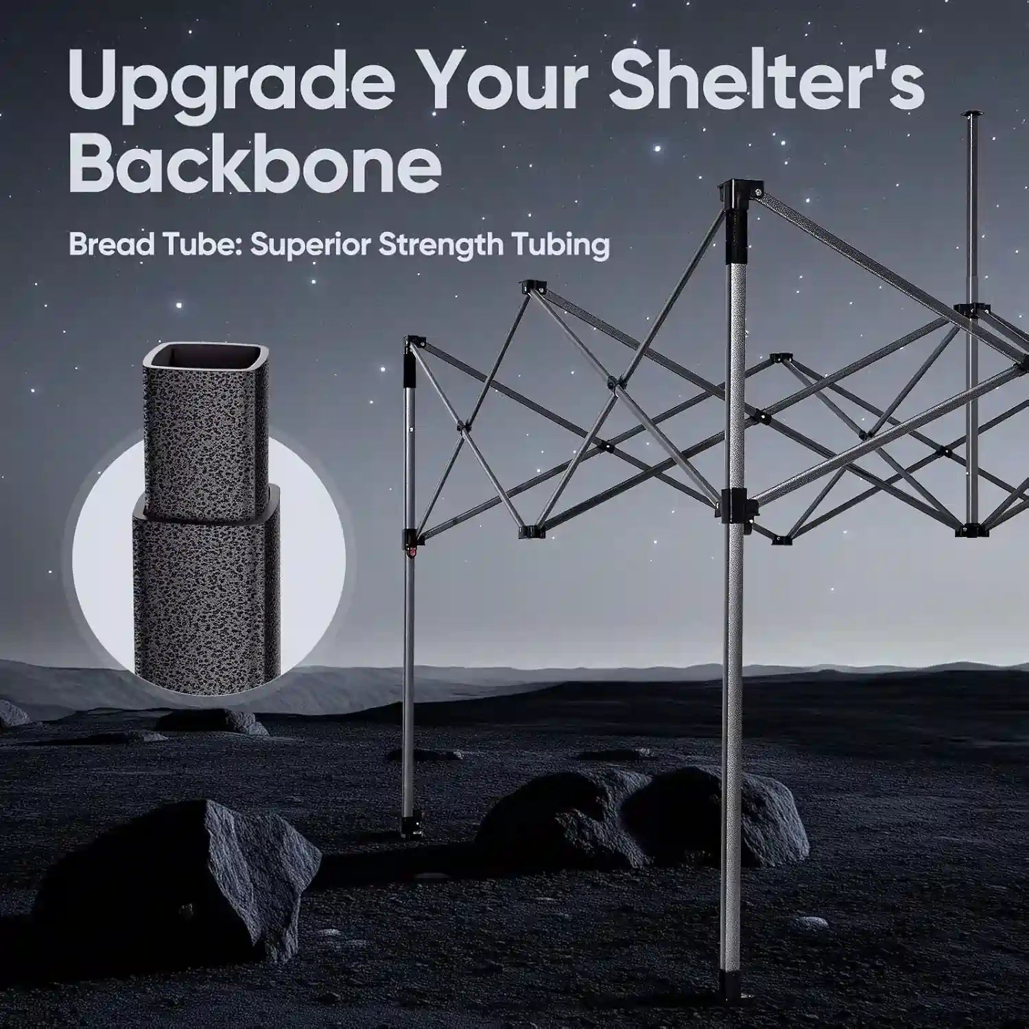 Heavy Duty Commercial Pop Up Canopy Tent - Waterproof Instant Shelter for Outdoor Events, Parties, Markets & Camping