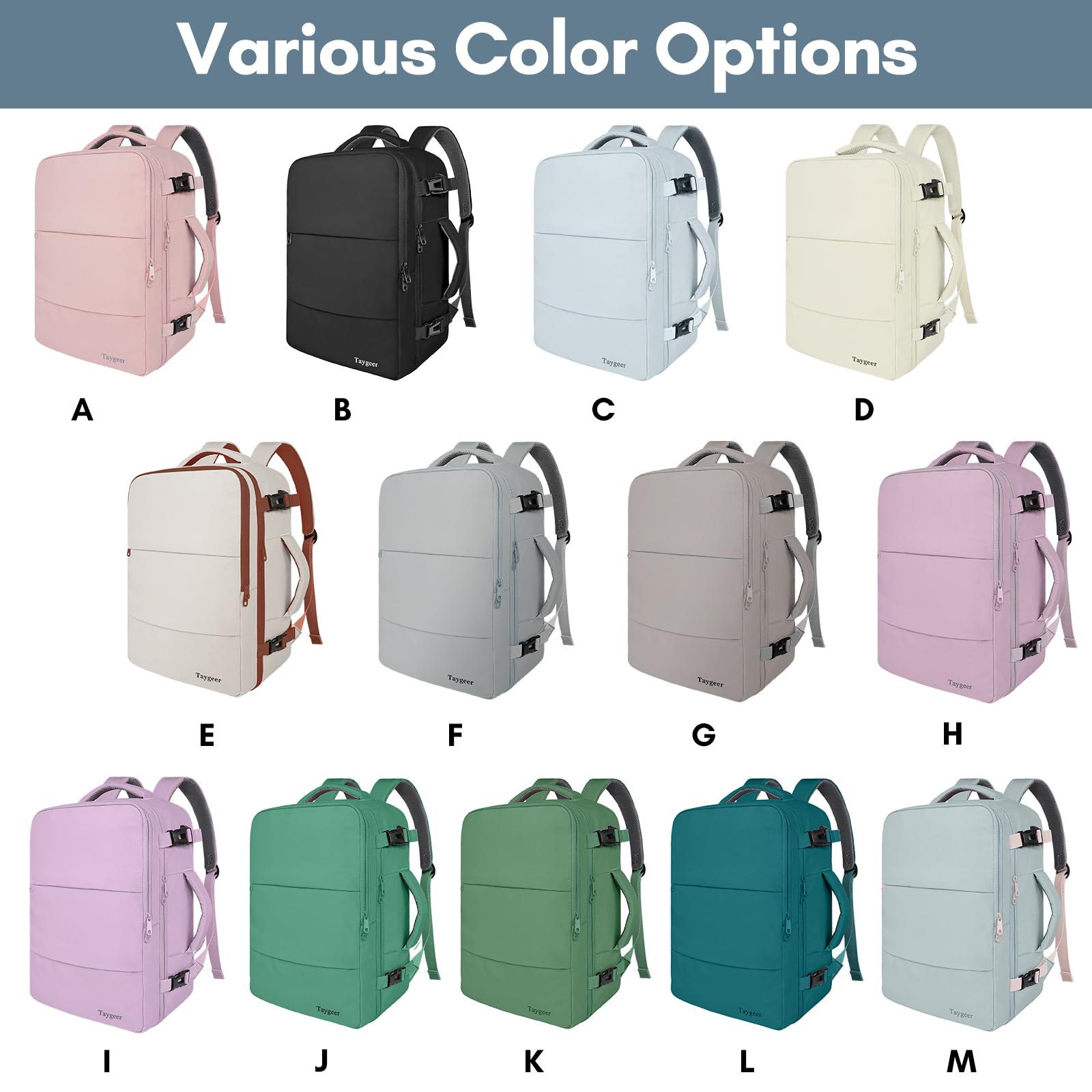 TSA Approved Travel Backpack with USB Port - Carry On for Women & Men - Perfect for Air Travel & Commuting