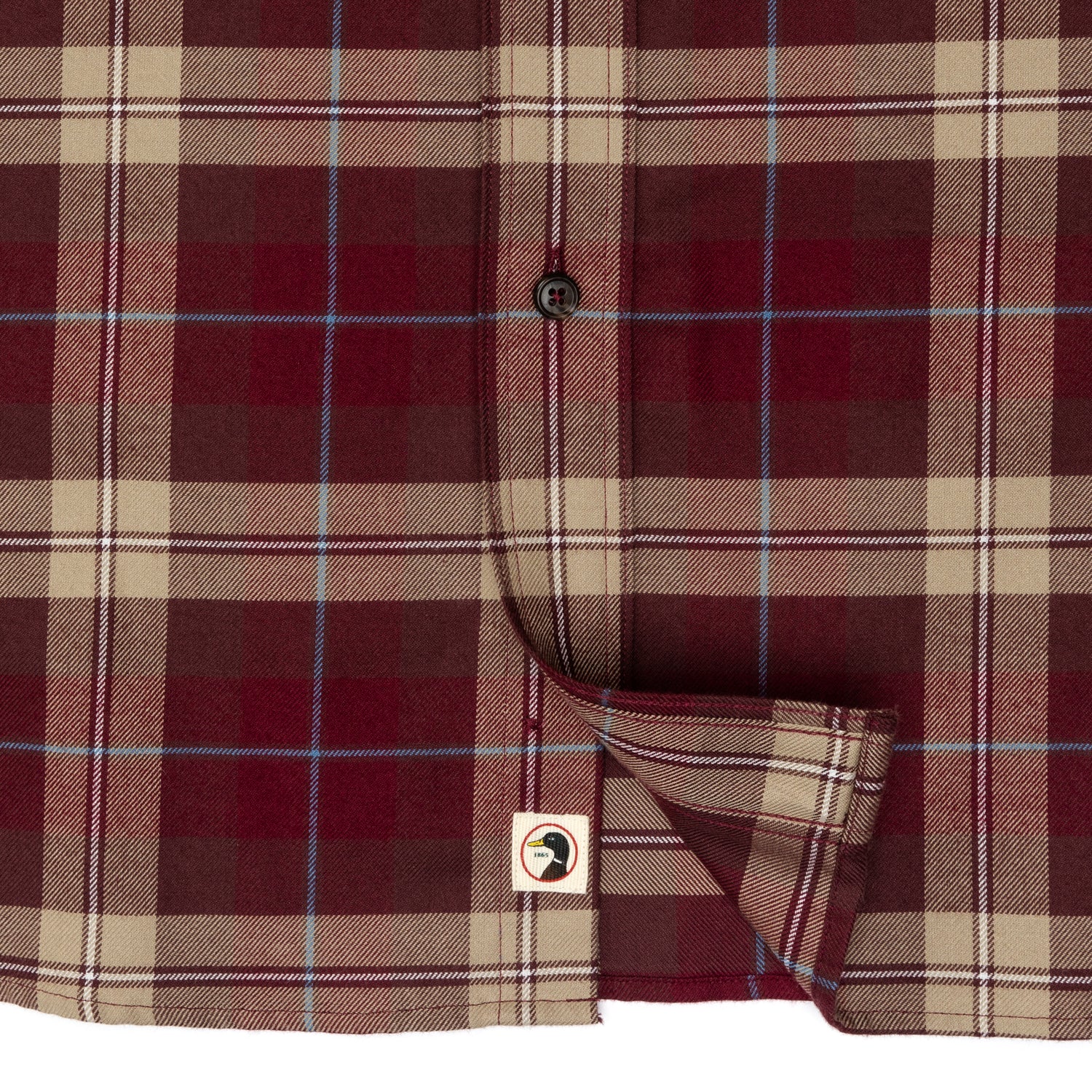 Buckner Plaid Cotton Flannel Sport Shirt for Men - Soft & Comfortable Casual Button Down Shirt - Perfect for Outdoor Activities, Camping & Fall Layering
