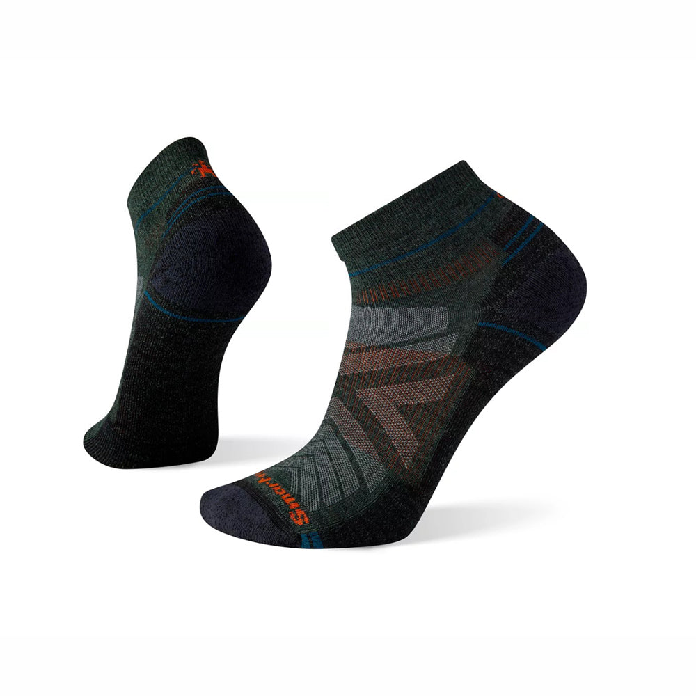 Hiking Light Cushion Ankle Socks for Women & Men - Dark Sage Green - Moisture Wicking Breathable Outdoor Socks for Hiking, Running, and Daily Wear