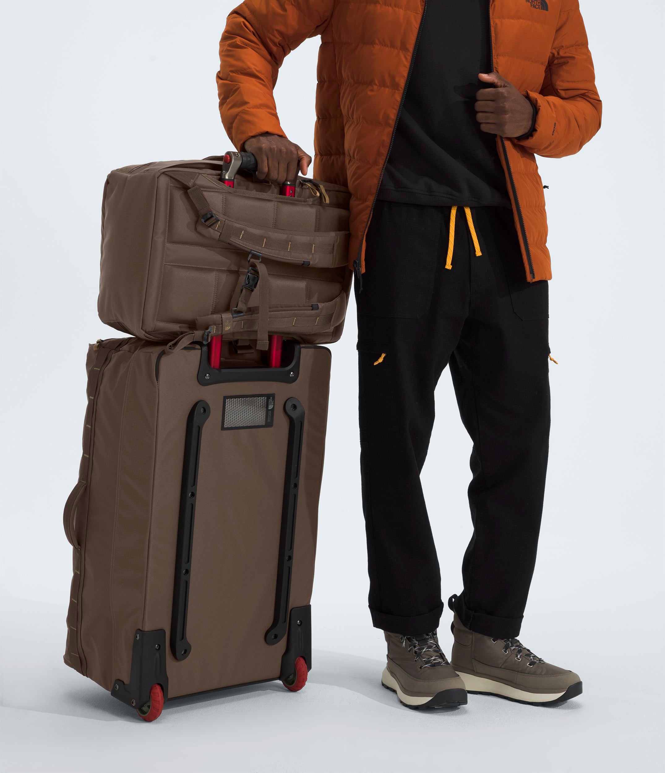 The North Face Base Camp Voyager 32L Travel Backpack - Durable Water-Resistant Hiking & Camping Pack for Outdoor Adventures, Weekend Trips & Air Travel