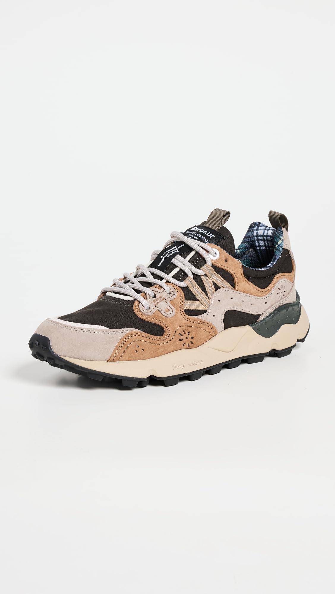 Barbour x Yamano 3 Sneakers - Men's Waterproof Leather Casual Shoes for Walking & Outdoor Activities | Fashionable Streetwear & Travel Footwear