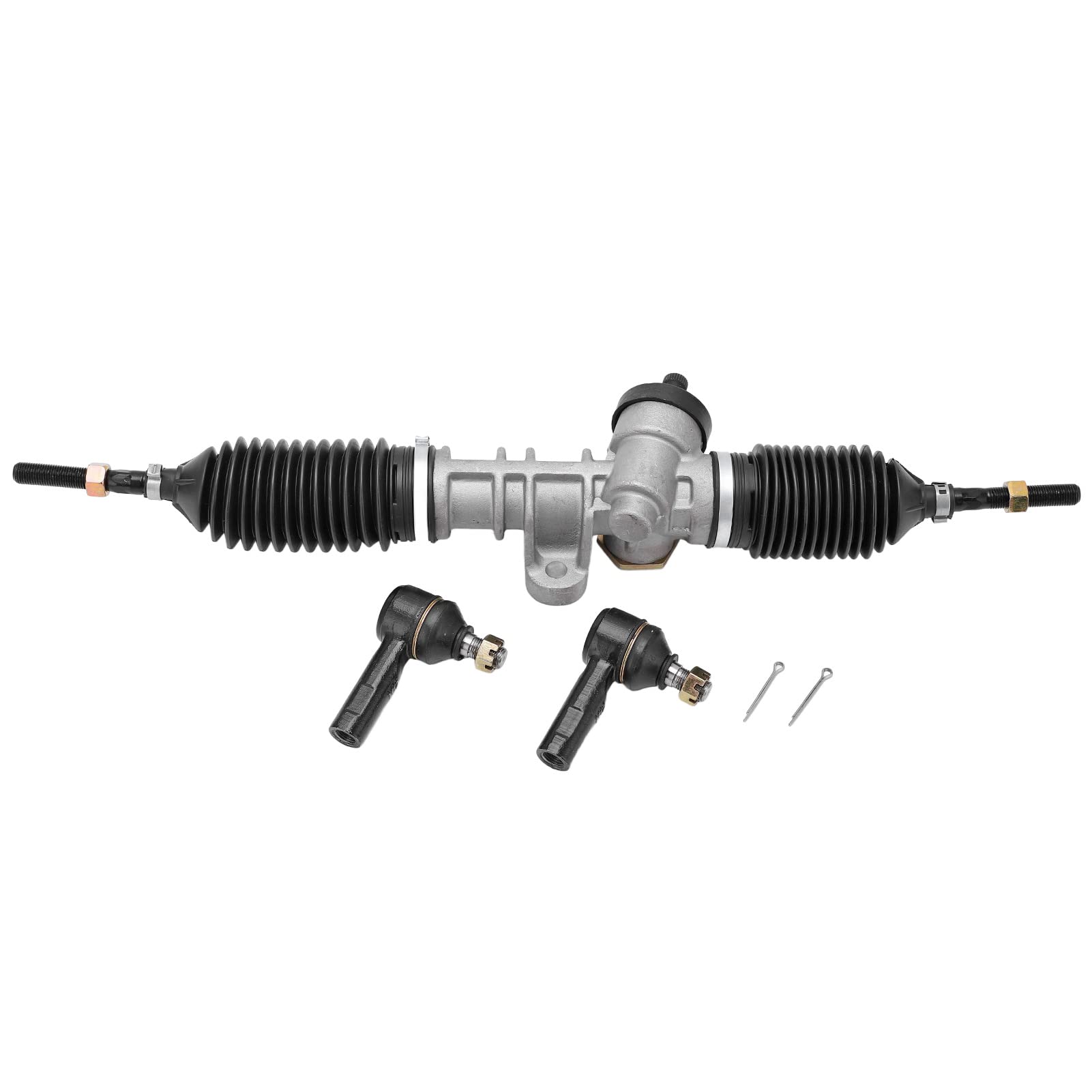 Club Car Steering Rack & Box Assembly 601500 - Heavy Duty Steel Alloy with Rubber Bushings - Replacement for EZGO RXV Gas & Electric Golf Carts (2008 & Up) - Perfect for Golf Cart Maintenance & Off-Road Vehicle Repairs