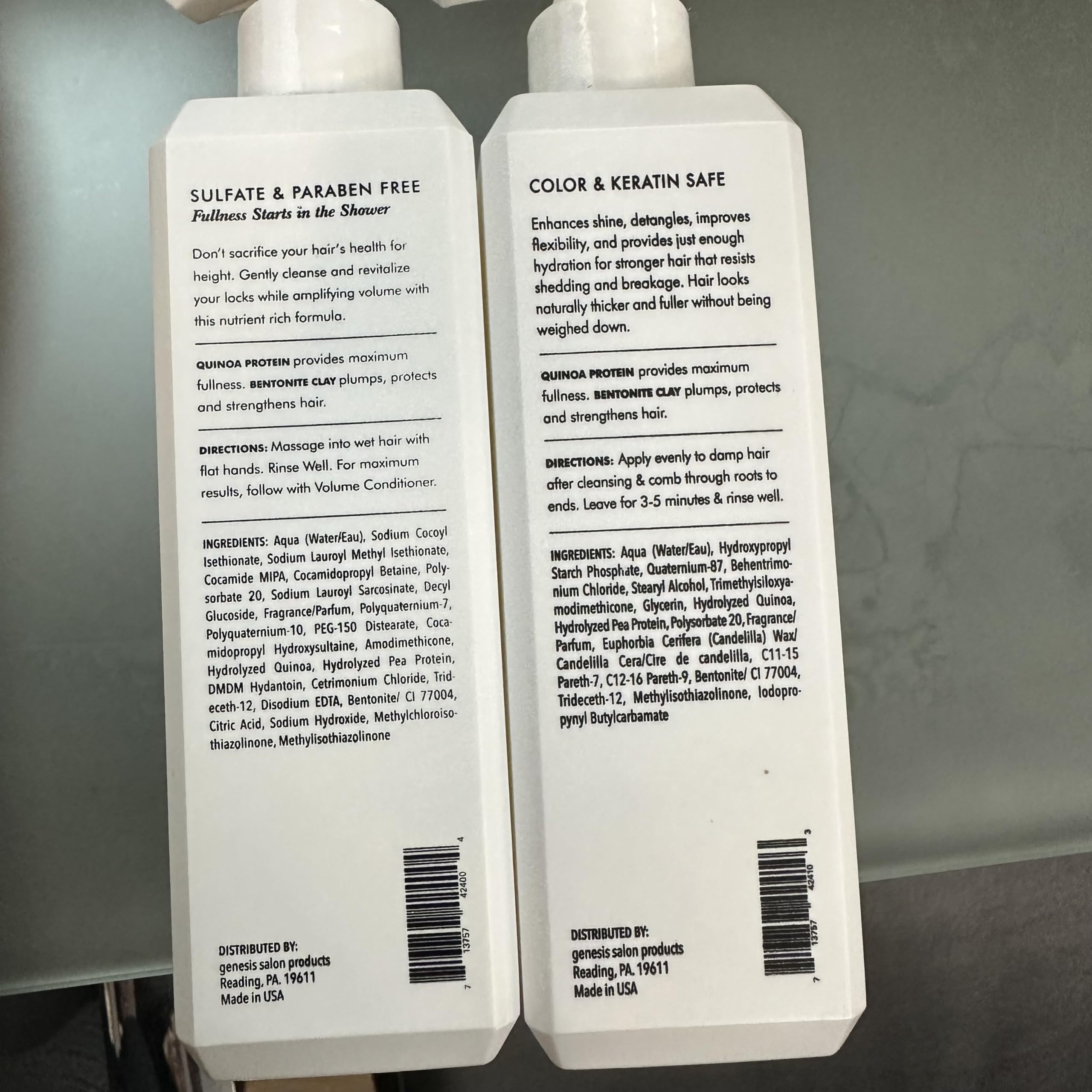 Best Volume Shampoo & Conditioner Set for Thick & Full Hair - Salon Quality Hair Care for Daily Use at Home