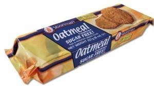 Voortman Sugar-Free Oatmeal Cookies 8oz - Healthy Snack for Diabetics & Keto Diet