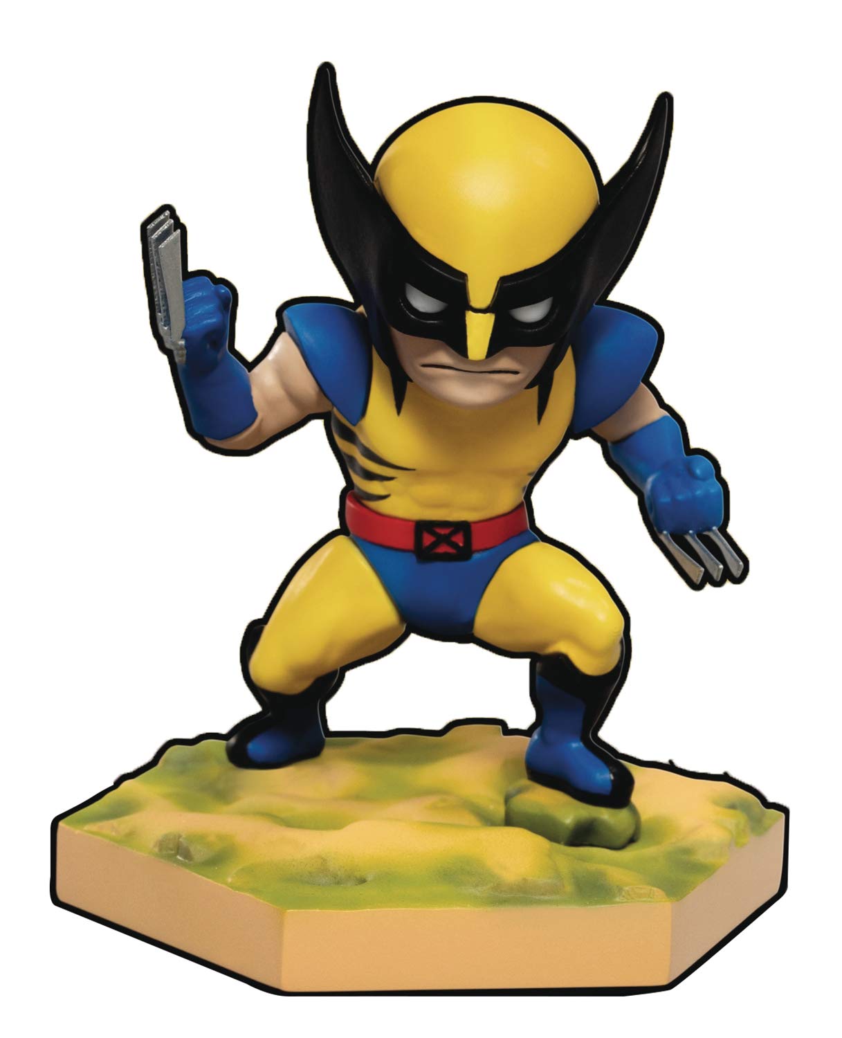 Marvel X-Men Mini Egg Attack MEA-009 Wolverine Action Figure Collectible Toy - Perfect for Marvel Fans, Collectors, and Home/Office Display