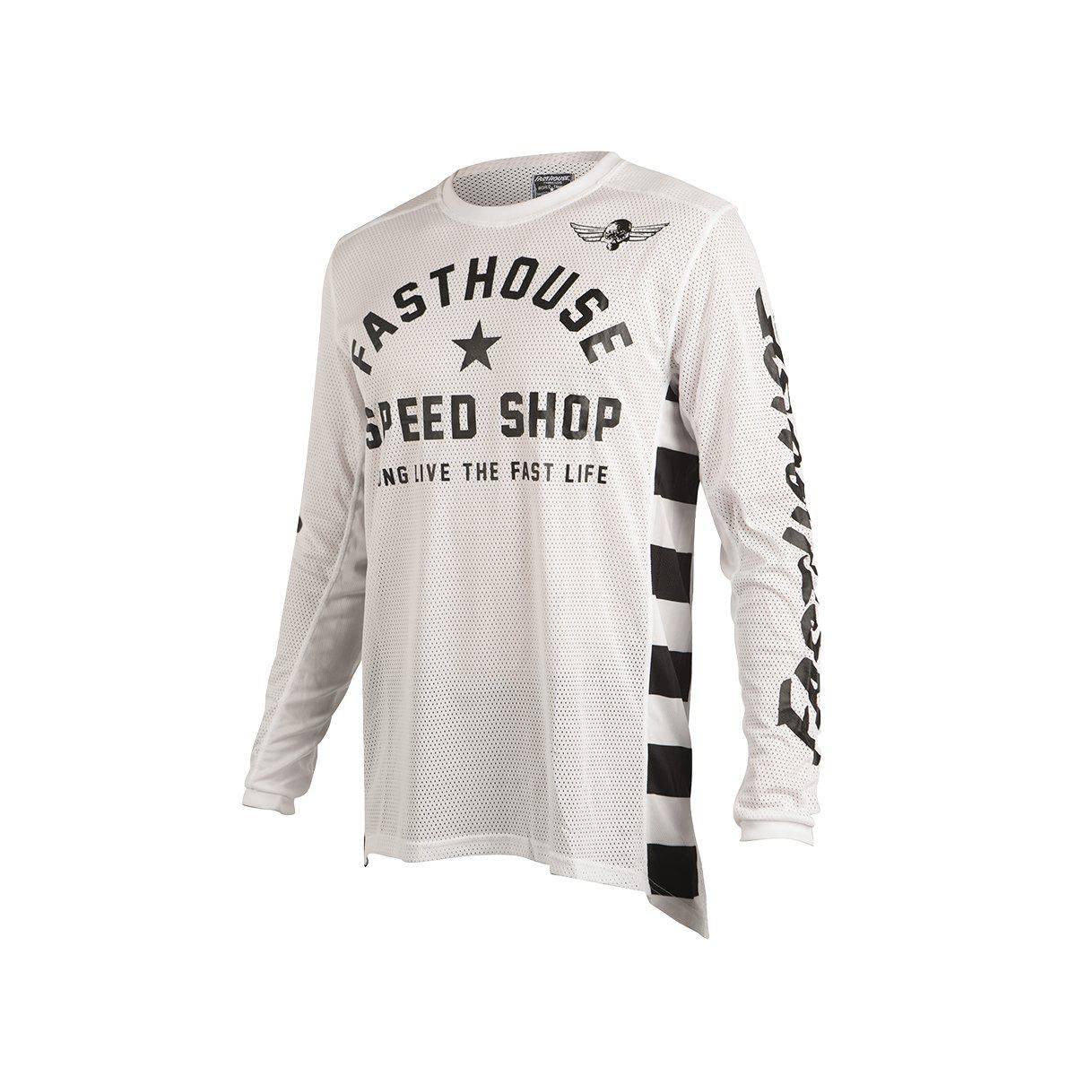 Fasthouse Youth Originals Air Cooled Jersey - Breathable Motocross Shirt for Kids | Perfect for Dirt Bike Racing & Off-Road Adventures
