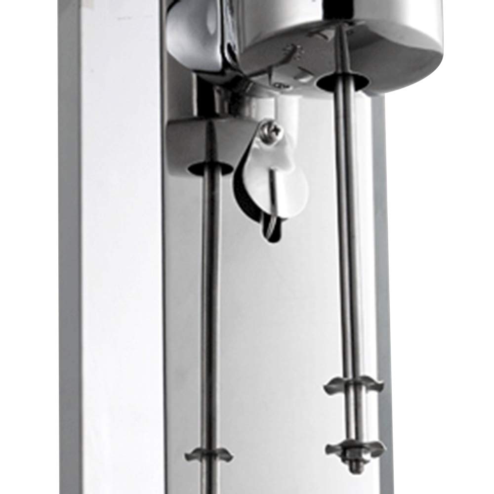 Stainless Steel Double Head Drink Mixer 110V - Commercial Milkshake & Smoothie Blender for Restaurants, Bars & Cafes