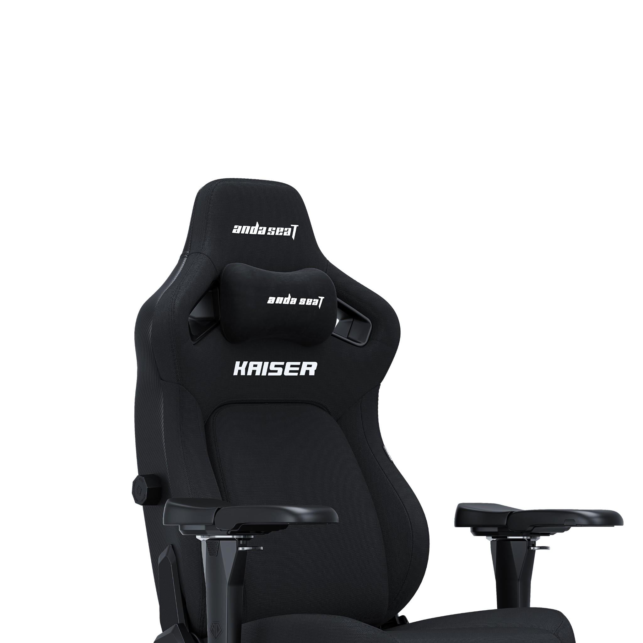 Anda Seat Kaiser 4 Series XL Premium Ergonomic Gaming Chair - Carbon Black - Heavy Duty Office & Racing Style Computer Chair for PC & Console Gamers - Perfect for Esports, Streaming & Long Gaming Sessions
