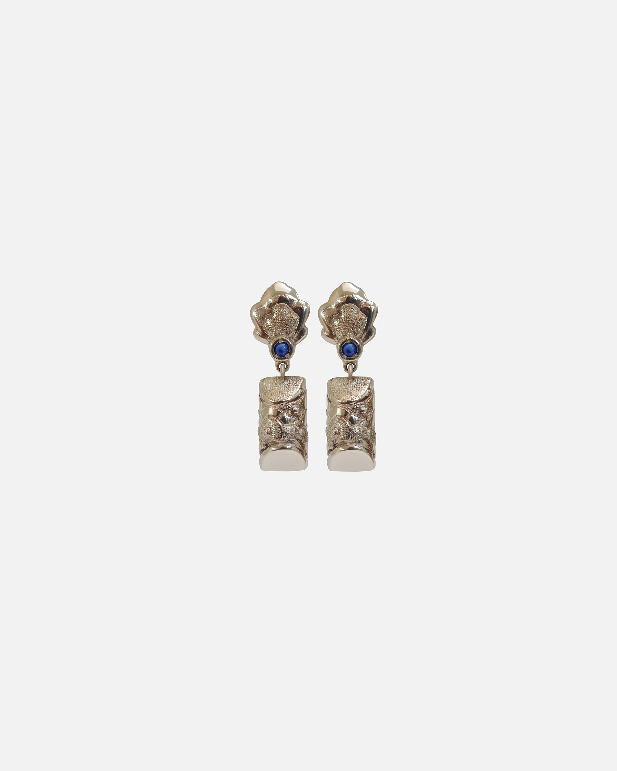 CloudBeam & Mugoonghwa Stud Earrings - Elegant Floral Design for Women | Perfect for Daily Wear, Parties & Gifts