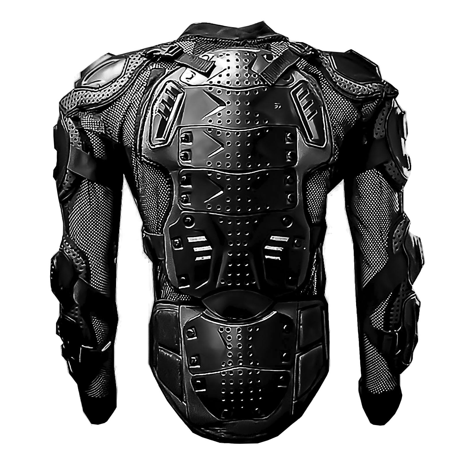 Best Motorcycle Motocross Bike Guard Protector Body Armor - Black | Durable Off-Road Protection for MX & Dirt Bikes | Perfect for Racing, Trail Riding & Extreme Sports