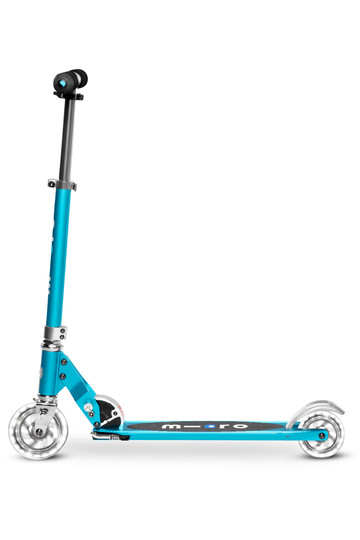 Micro Kickboard Sprite LED Scooter - 3 Wheel Light Up Scooter for Kids & Teens - Fun LED Scooter for Night Riding, Commuting & Outdoor Play