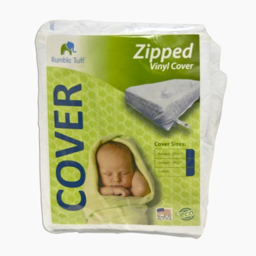Waterproof Zippered Vinyl Changing Pad Cover - Compact Size for Travel & On-the-Go Diaper Changes - Ideal for Baby Strollers, Car Seats & Portable Changing Stations