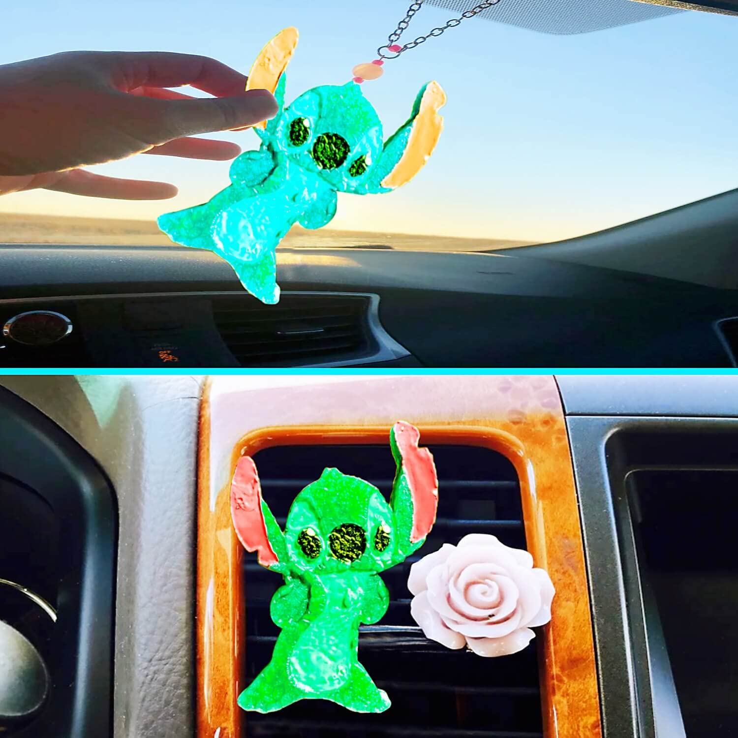 Premium Silicone Car Air Freshener Molds - Bull Shape Aroma Bead & Candle Making Supplies, DIY Soap and Epoxy Resin Molds for Home, Office & Vehicle Use - Perfect for Custom Scented Car Decor & Craft Projects