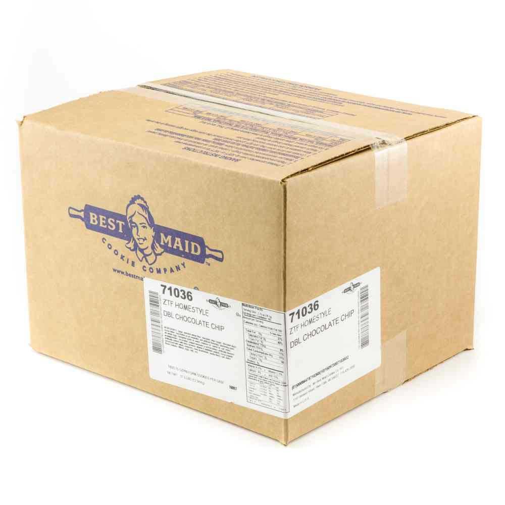 Best Maid Double Chocolate Chip Cookie Dough - 2.75oz (160 Count Case) | Perfect for Baking, Parties & School Events