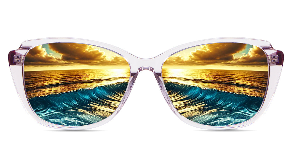 Nanu Women's Prescription Sunglasses - UV Protection, Polarized Lenses for Driving, Outdoor & Fashion Use