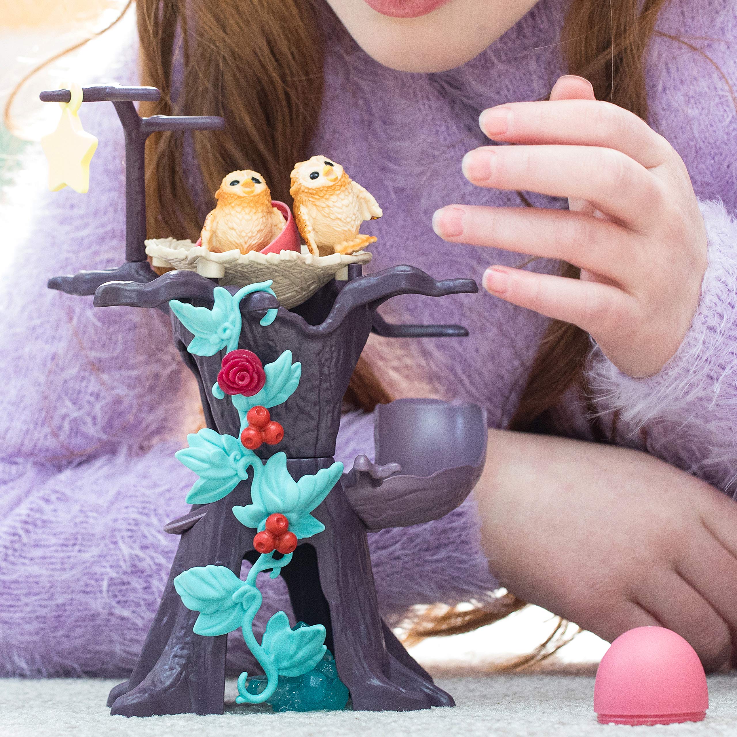 Schleich Bayala Mythical Creatures Toy Set - Hatching Baby Owl Chicks Playset for Kids Ages 5+ | Fantasy Animal Figures for Imaginative Play, Birthday Gifts & Collectibles | Perfect for Storytelling, Pretend Play & Nursery Decor