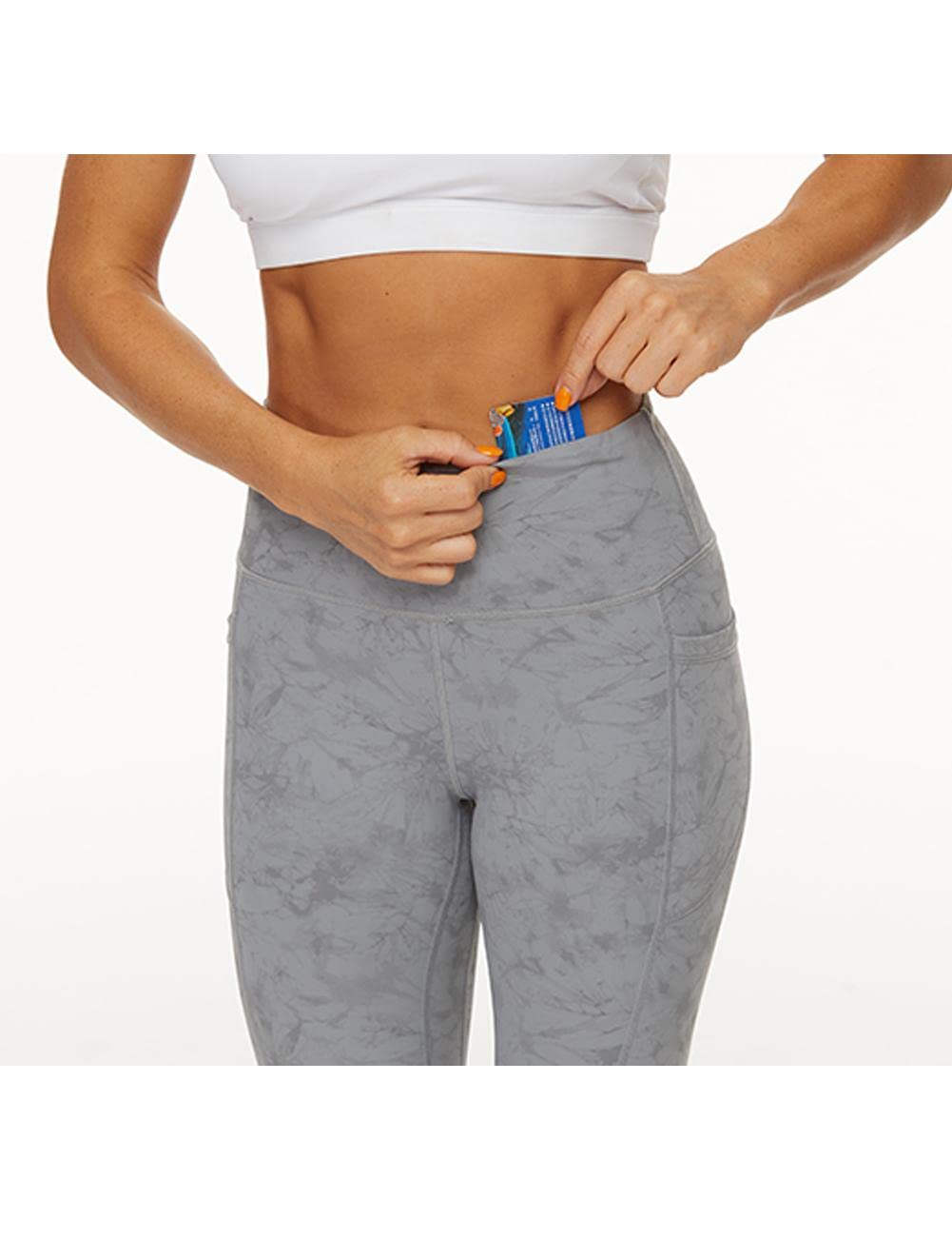 CCKO High Waisted Yoga Pants for Women with Pockets - Stretchy Workout Leggings with Tummy Control - Perfect for Gym, Running & Everyday Wear