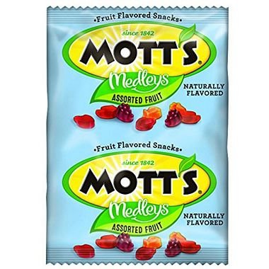Mott's Medley Assorted Fruit Flavored Snacks - 90 Count (5 Pack) | Healthy Kids Snacks, Lunch Box Treats & On-the-Go Energy Boosters