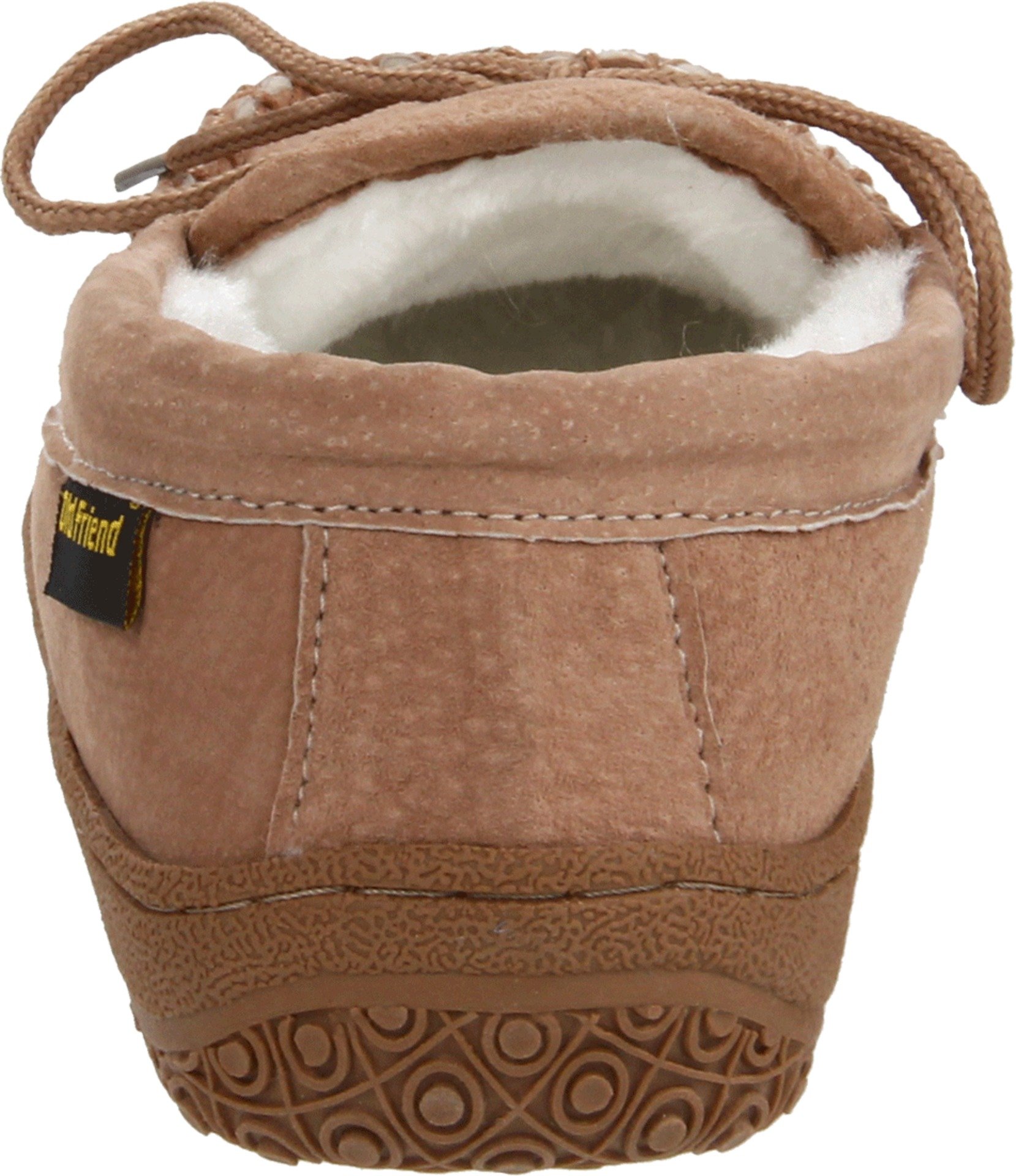 Old Friend Women's Kentucky Moccasin - Comfortable Leather Slip-On Shoes for Casual Wear, Outdoor Walks, and Relaxing at Home