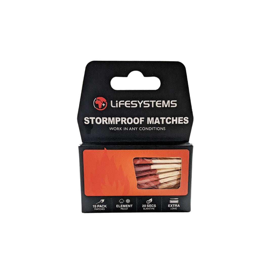 Lifesystems Stormproof Matches Refills - Waterproof & Windproof Survival Matches for Camping, Hiking, and Emergency Preparedness