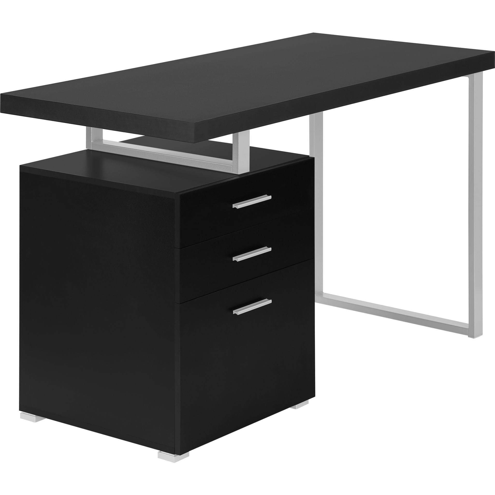 60 Inch Large Computer Desk for Home Office - Modern Writing Workstation with Sturdy Frame - Perfect for Remote Work, Gaming & Study