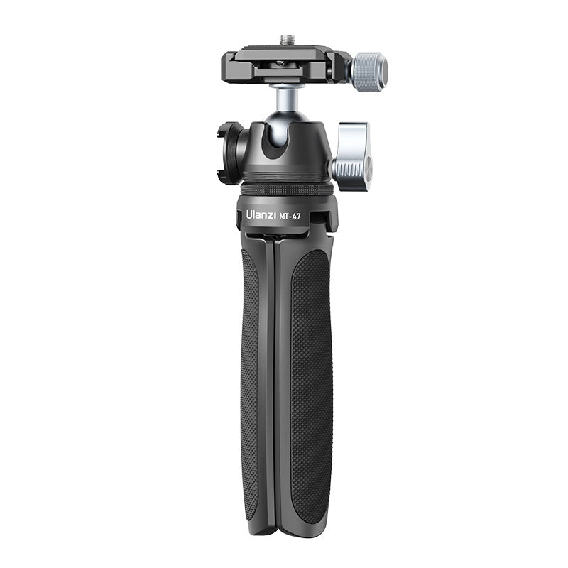 Ulanzi MT-47 Professional Metal Vlog Tripod Stand with 2600mAh Battery - Perfect for YouTube Vlogging, Live Streaming & Outdoor Photography