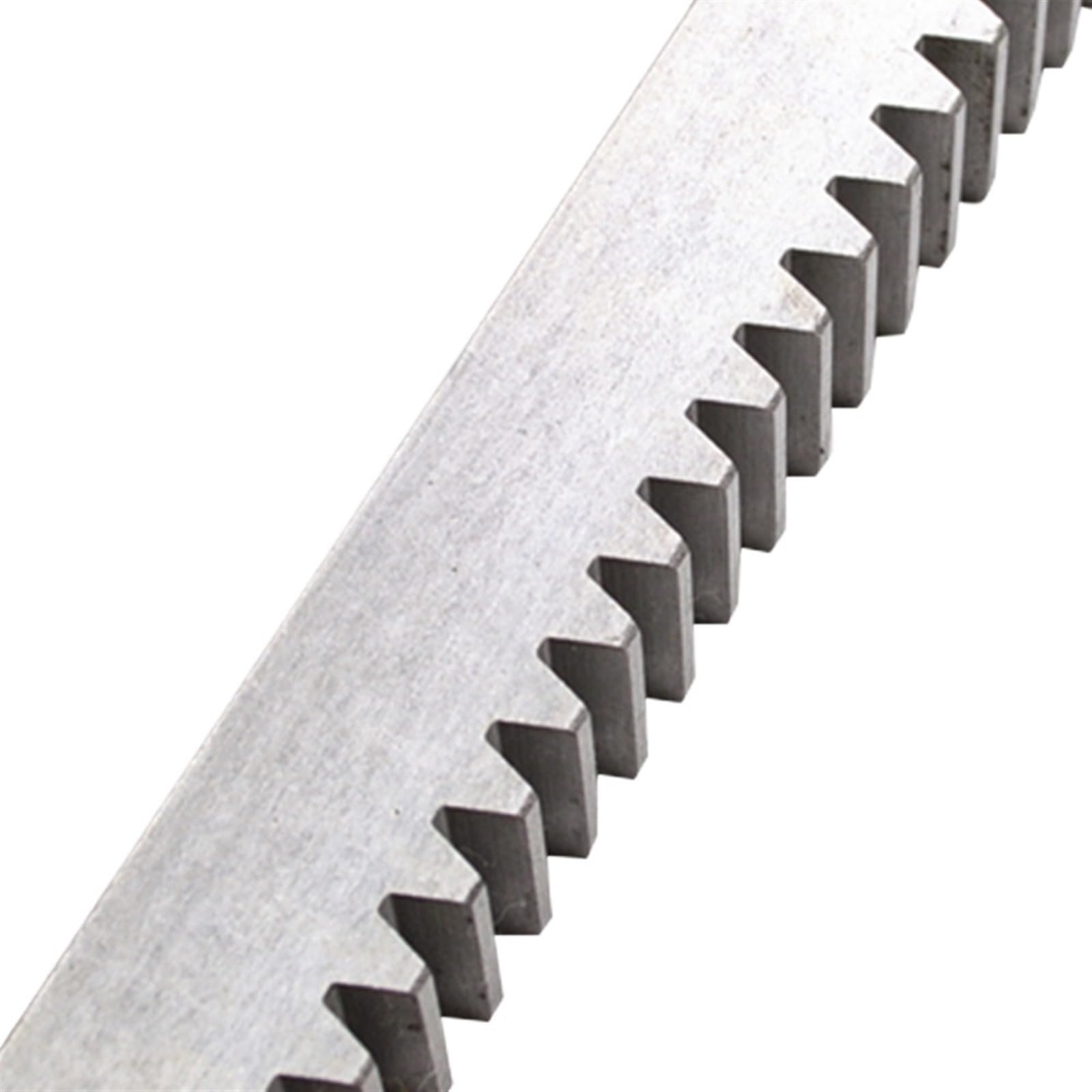 High Precision 1Mod 12x12x500mm Brass Gear CNC Machine Tool Kit - 2pcs Steel Straight Teeth Rack + 2pcs 1Mod Gear Pinion for CNC Lathe (20 Teeth, 10mm) - Perfect for DIY CNC Projects, Robotics & Industrial Machinery Repair