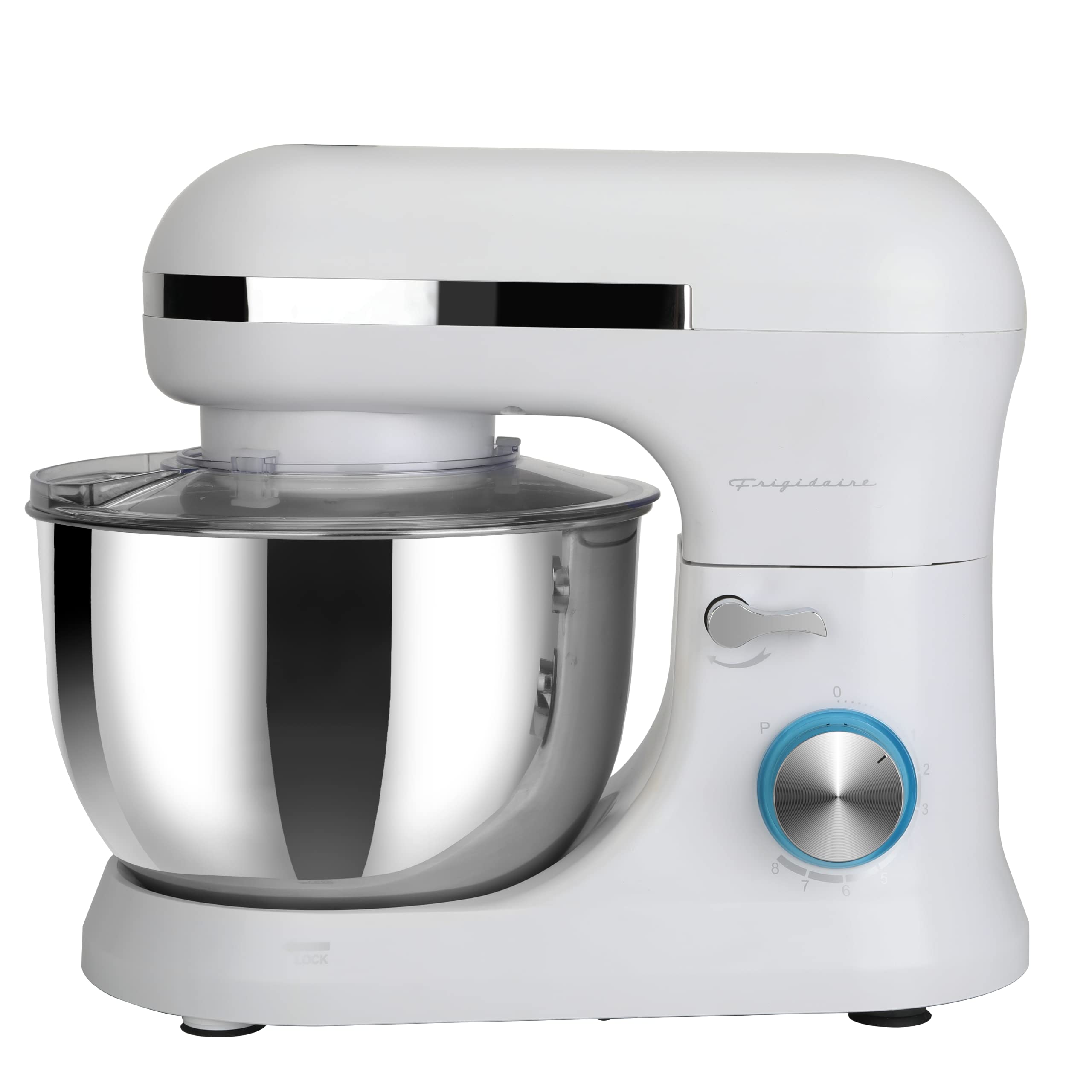 Frigidaire 4.5L Retro Stand Mixer - White | Powerful Kitchen Mixer for Baking, Dough Kneading & Cake Decorating | Perfect for Home Bakers & Small Bakeries