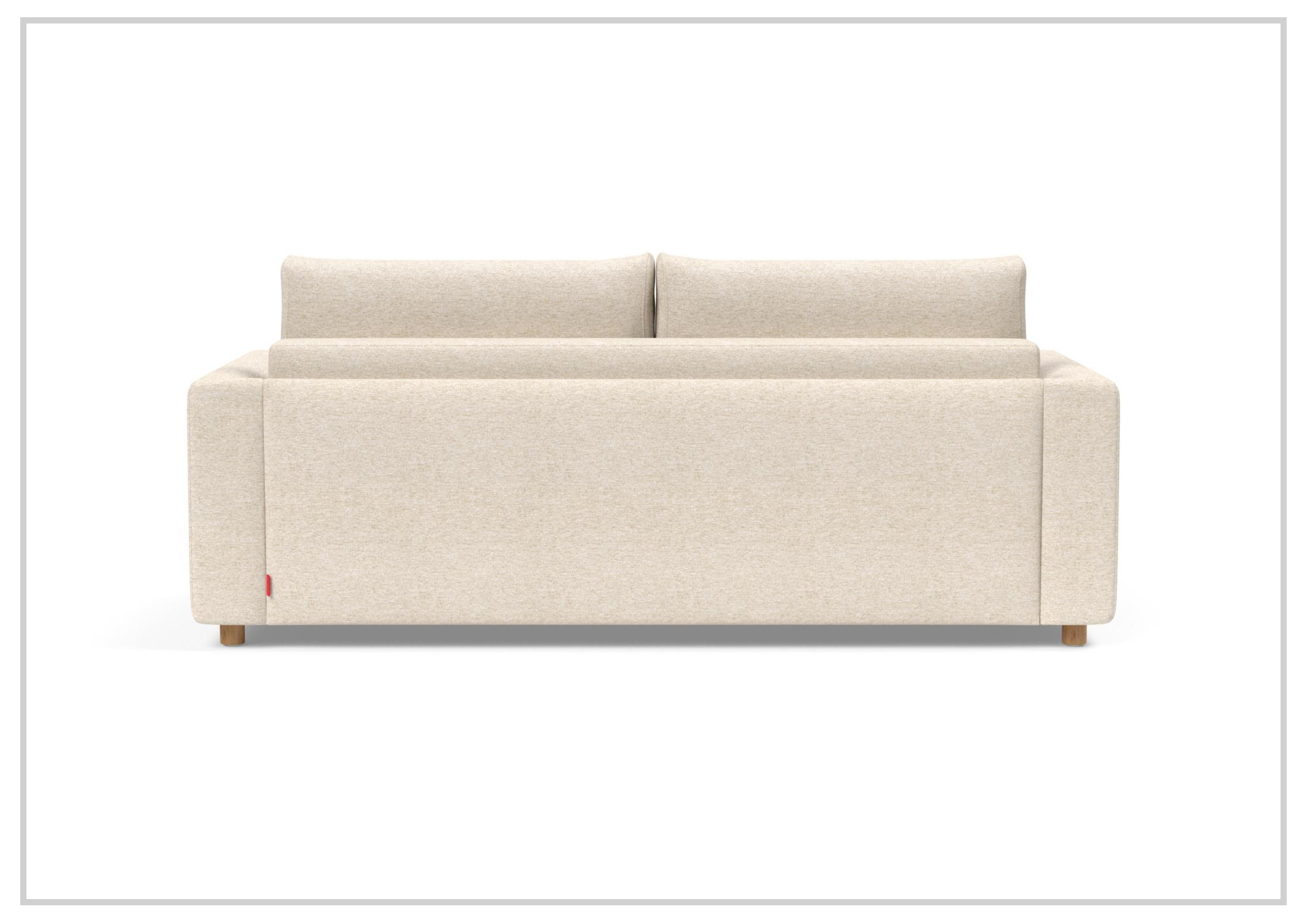 Innovation Living Neah Fabric 2-Seater King Size Sleeper Sofa Bed - Convertible Comfort for Small Spaces & Guest Rooms