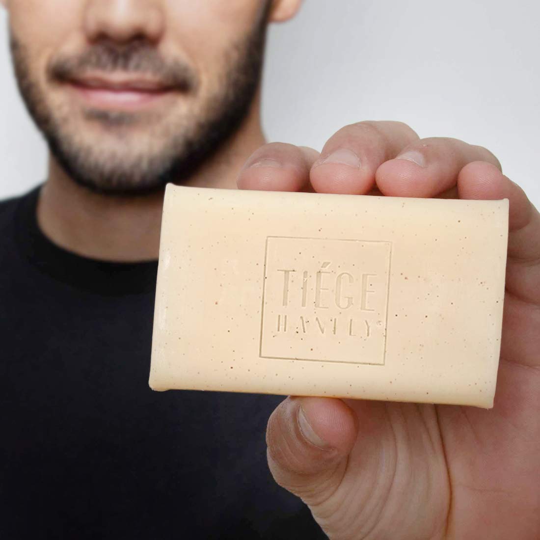 Tiege Hanley Moisturizing Body Bar 5 oz (2-Pack) + Hydrating Wash Body Bar 5 oz - Men's Skincare Set for Dry Skin & Daily Shower Routine
