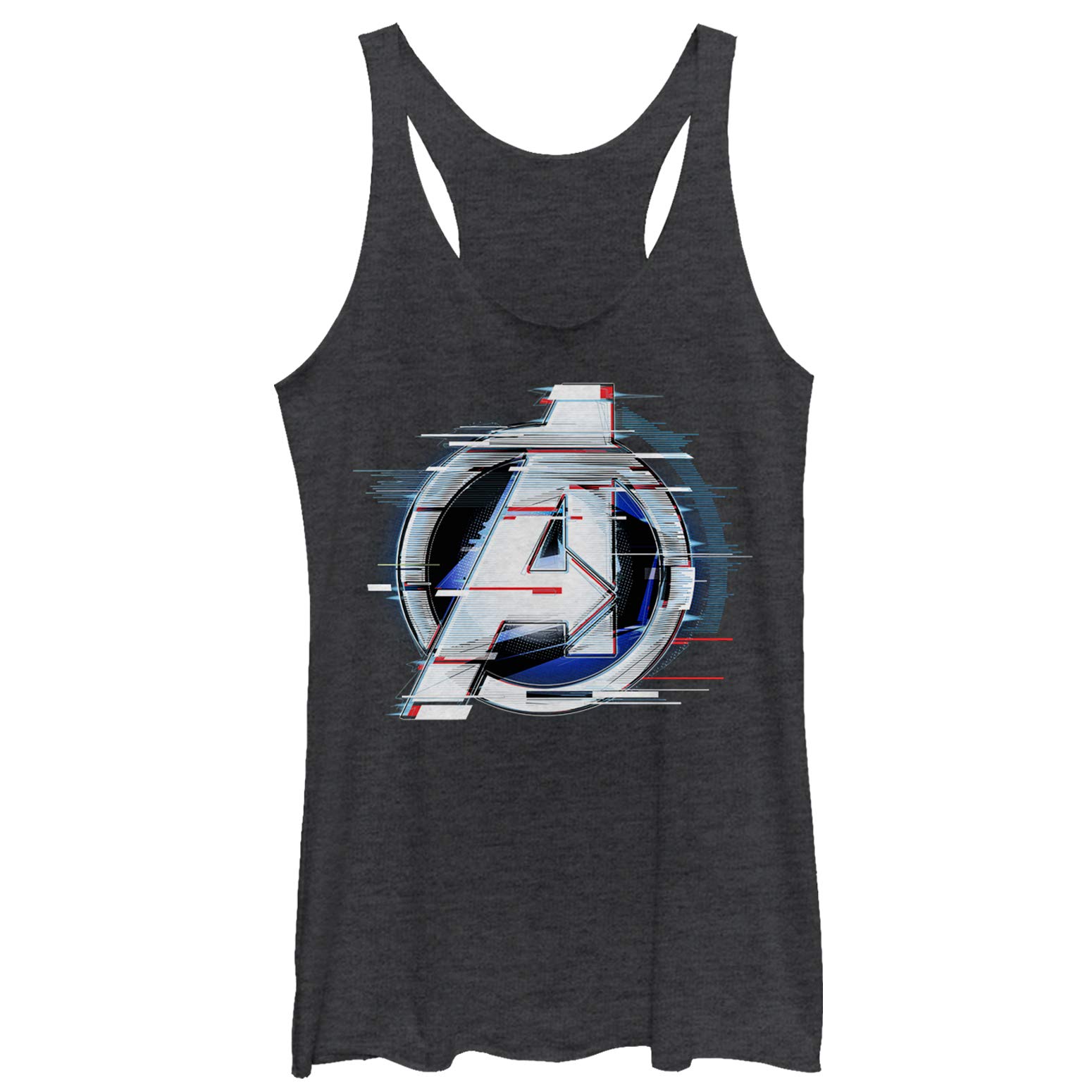 Marvel White Flares Women's Racerback Tank Top - Soft Cotton Graphic Tee for Casual Wear, Gym & Summer Outfits | Fifth Sun Official