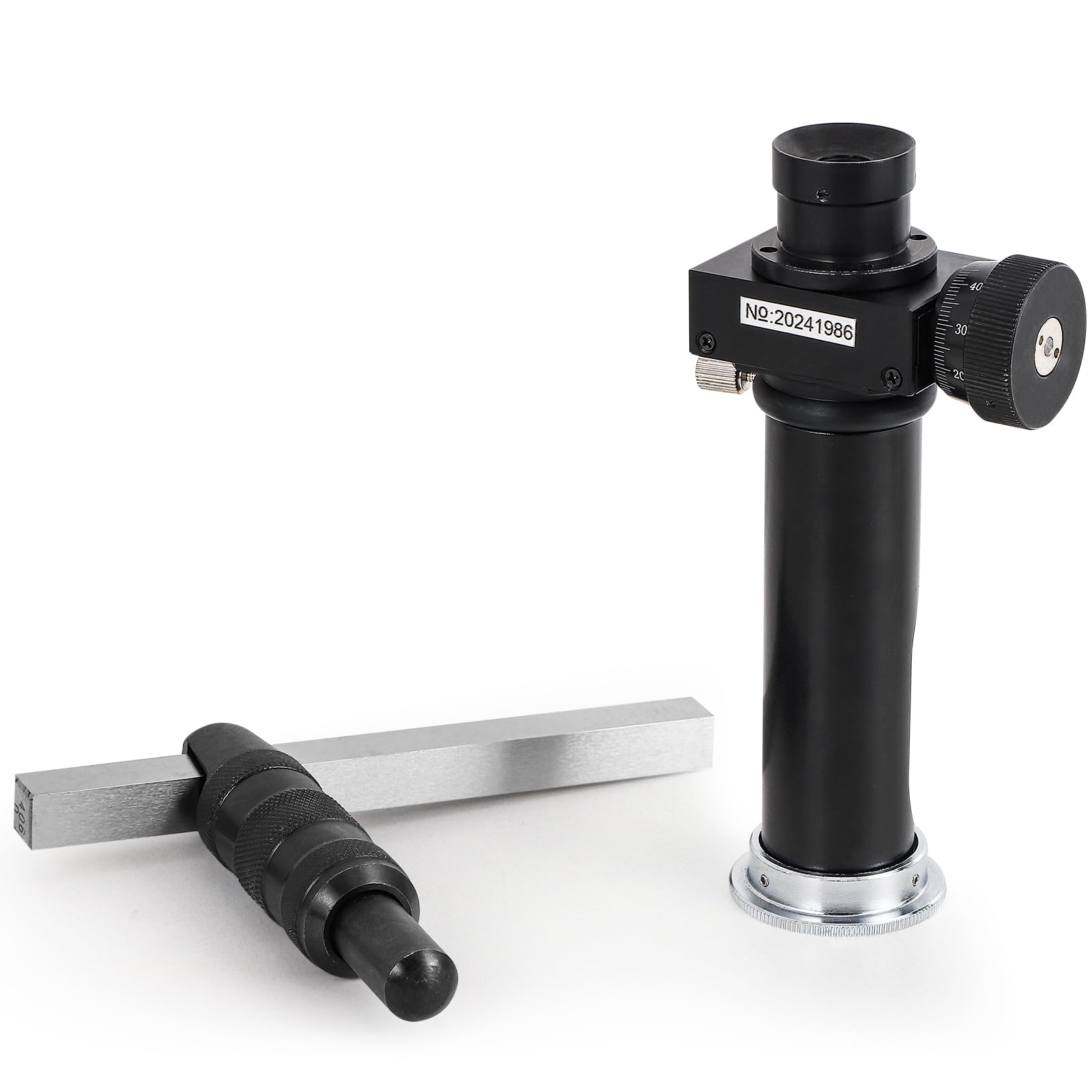 BAOSHISHAN Portable Brinell Hardness Tester with Digital Microscope - Metal & Casting Hardness Testing Kit w/5 Test Blocks - Ideal for On-Site Quality Control & Industrial Material Inspection