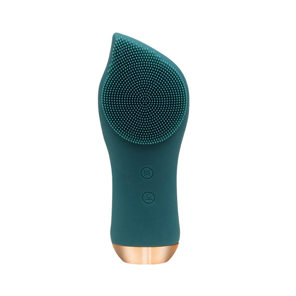 RATRIG 3-in-1 Sonic Facial Cleansing Brush - Waterproof Rechargeable Silicone Skin Scrubber for Gentle Exfoliation & Massage | Perfect for Daily Skincare Routine & Travel