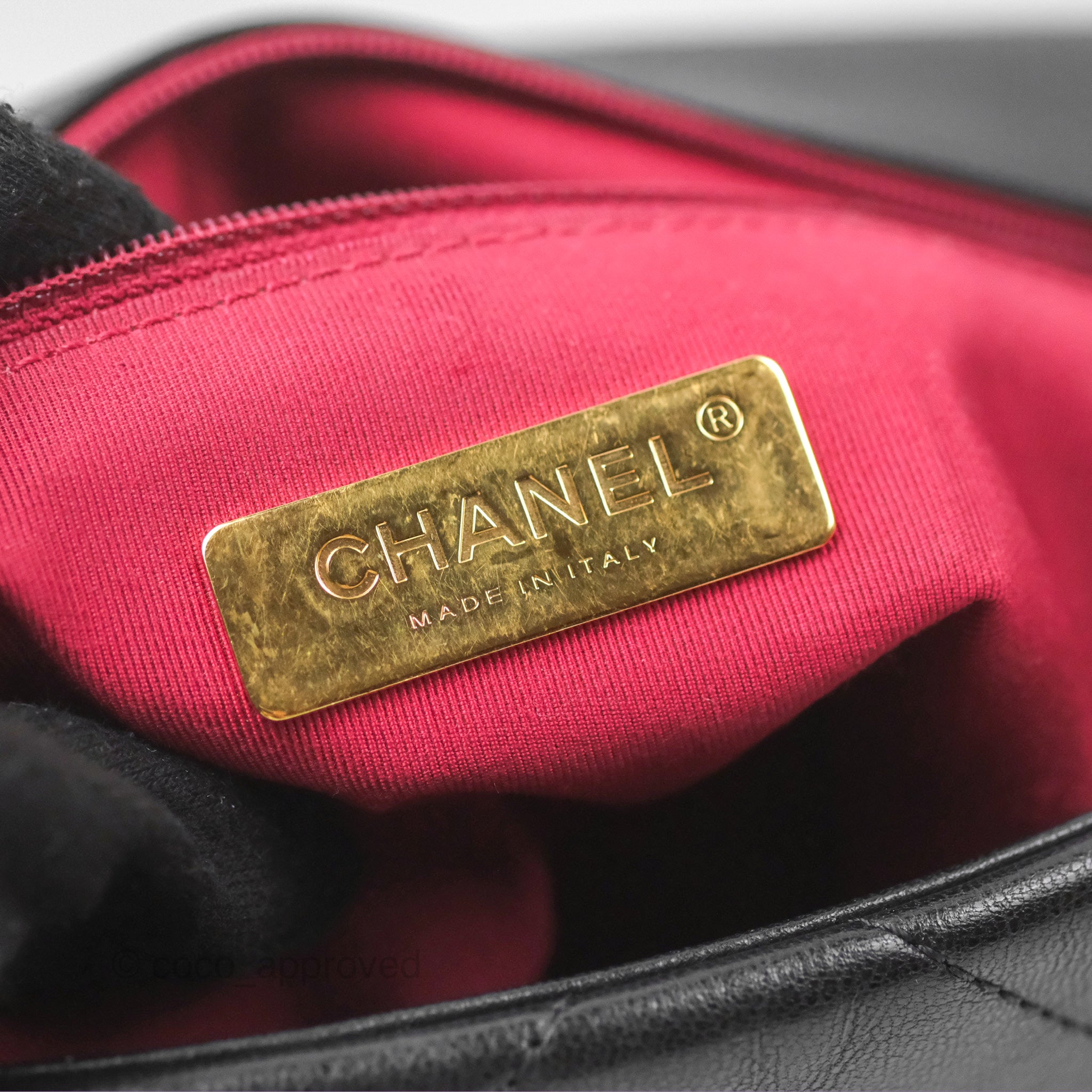 Chanel 19 Small Black Goatskin Leather Bag with Mixed Hardware - Luxury Crossbody Purse for Women, Perfect for Date Night & Evening Events