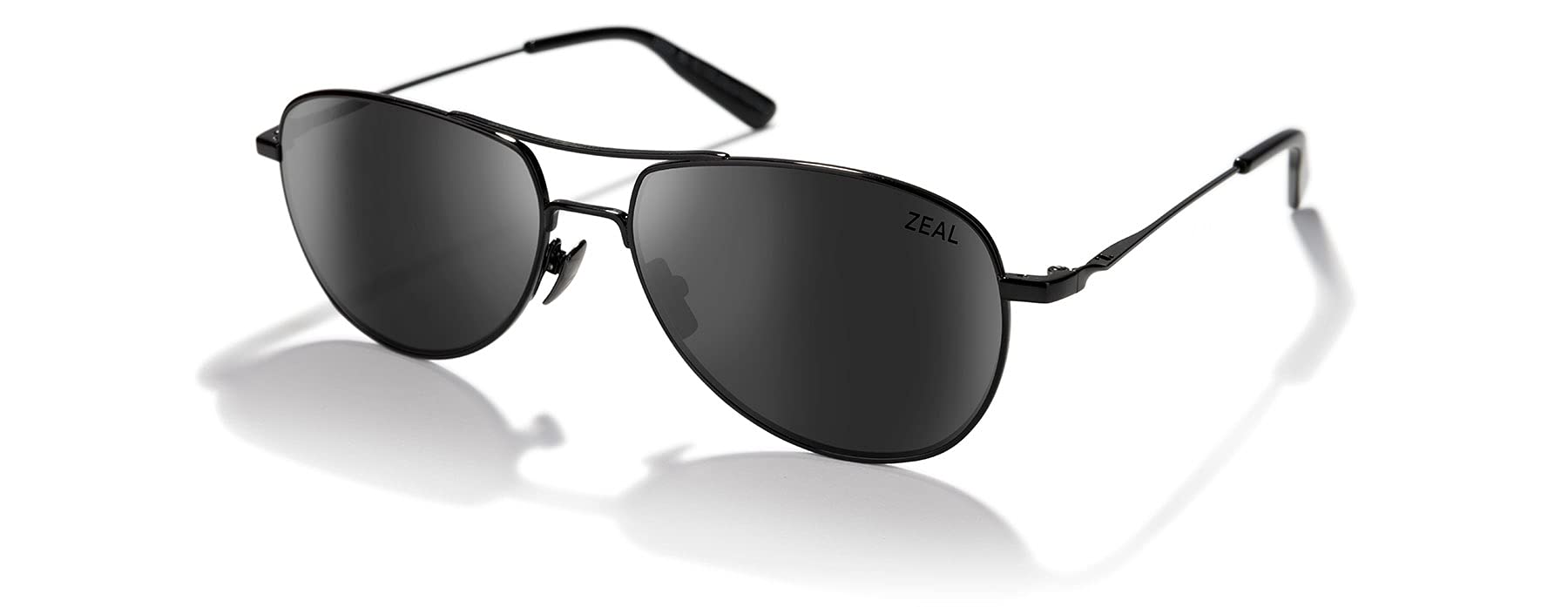 Zeal Optics Shipstern Oval Aviator Polarized Sunglasses for Men & Women - UV Protection, Anti-Glare, Lightweight - Perfect for Driving, Beach & Outdoor Activities