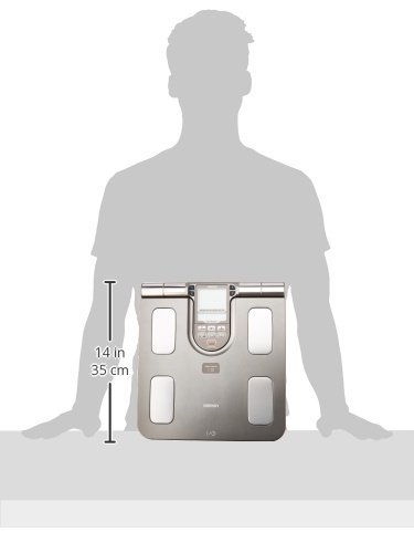 Omron Full Body Composition Monitor with Bluetooth Scale - Track Weight, BMI, Body Fat & Muscle Mass for Home Fitness & Health Tracking | Perfect for Gym, Weight Loss & Wellness Programs