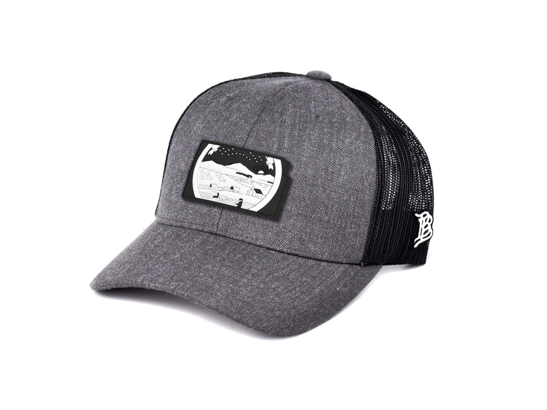 Branded Bills Vintage PVC Hats - Kansas Style Baseball Caps for Men & Women | Perfect for Outdoor Activities, Sports Events & Casual Wear