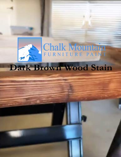Chalk Mountain Brushes 8oz All Natural Walnut Oil Wood Stain - Eco-Friendly Pigmented Finish for Furniture Restoration (3-Pack) | Perfect for DIY Woodworking, Cabinets, Tables & Home Decor Projects