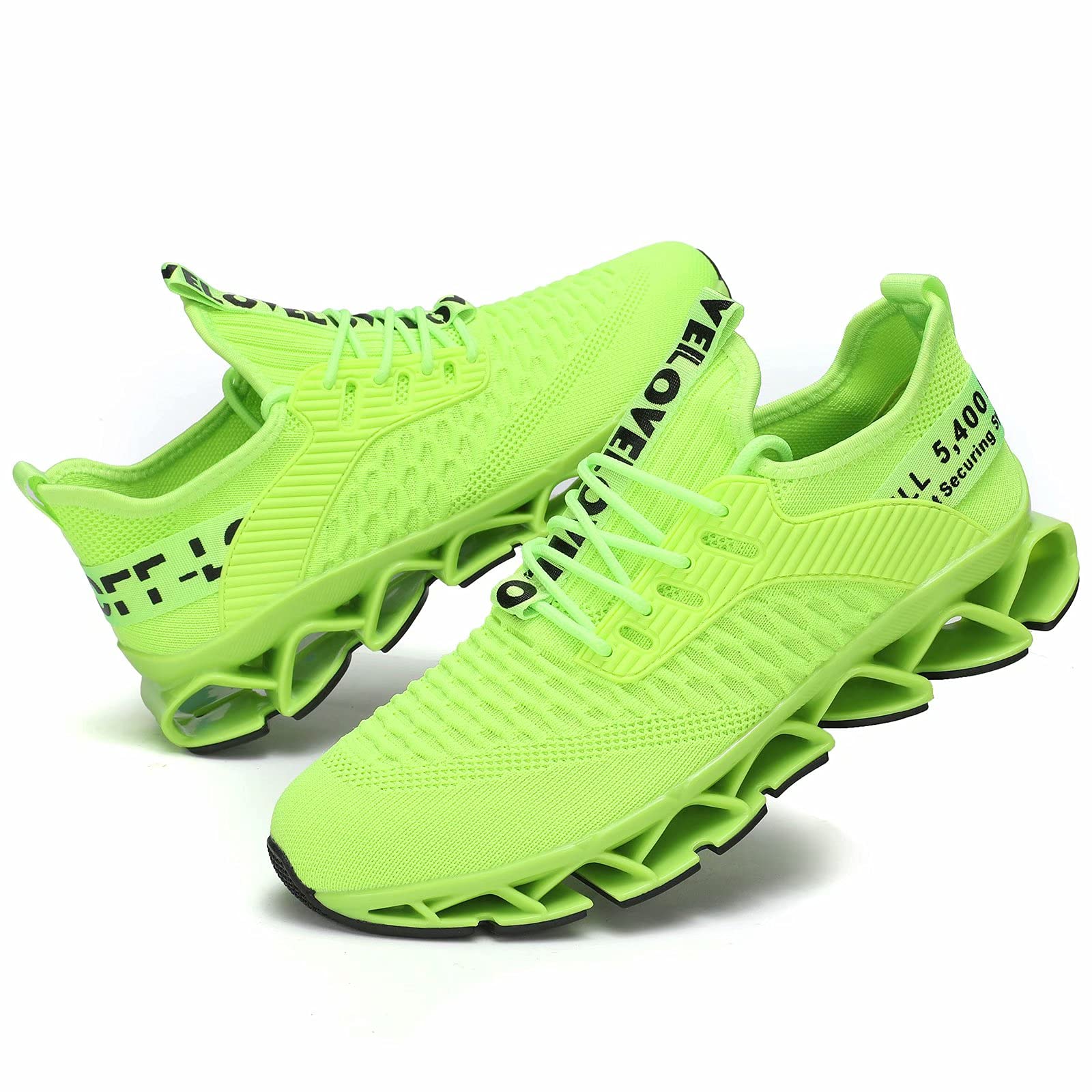 **Chopben Men's Running Shoes - Non-Slip Blade Design, Breathable Mesh & Soft Sole for Athletic Walking & Casual Wear | Perfect for Jogging, Gym Workouts & Daily Comfort**