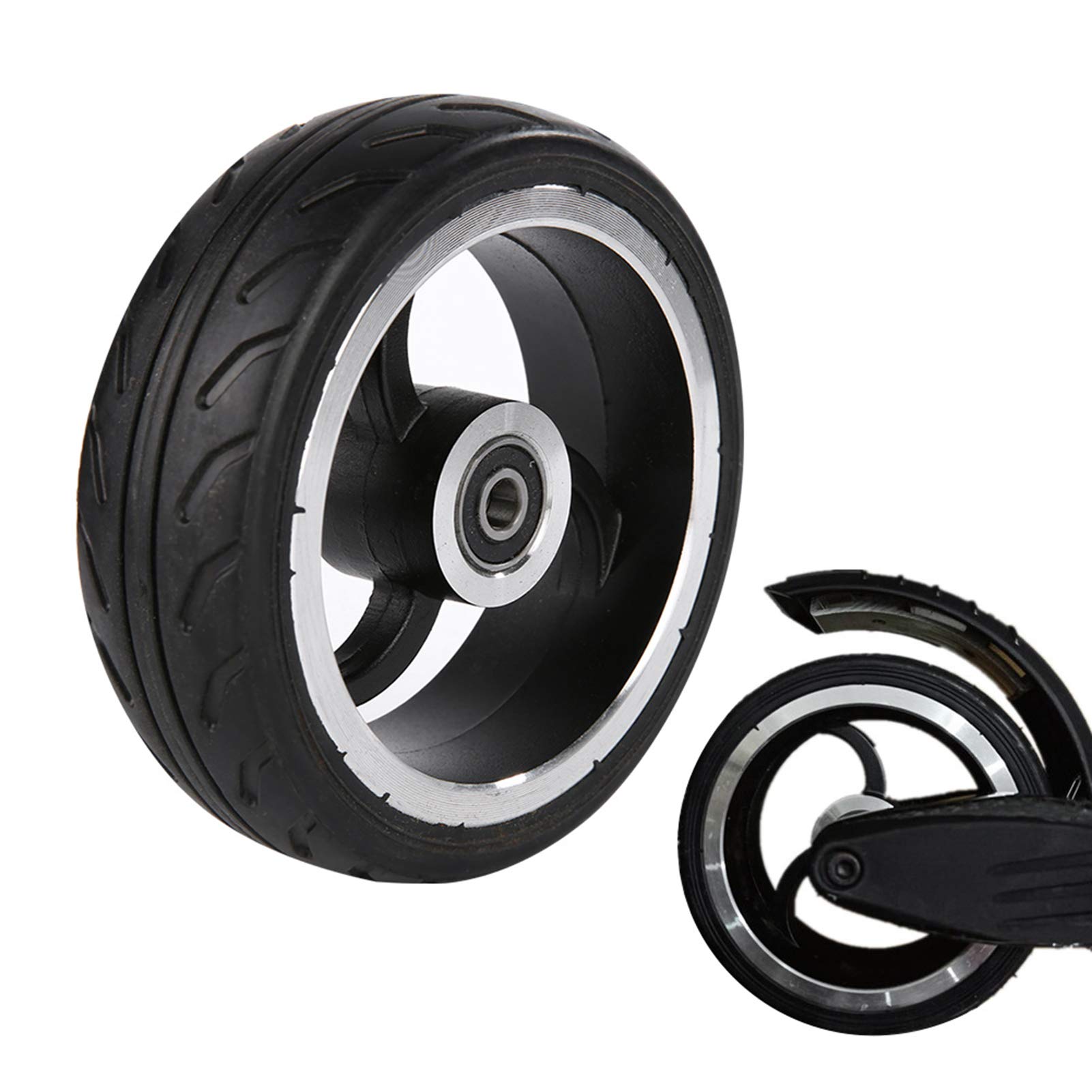 5.5 Inch Electric Scooter Replacement Wheels - Durable Folding Scooter Wheels for Commuting & Urban Travel