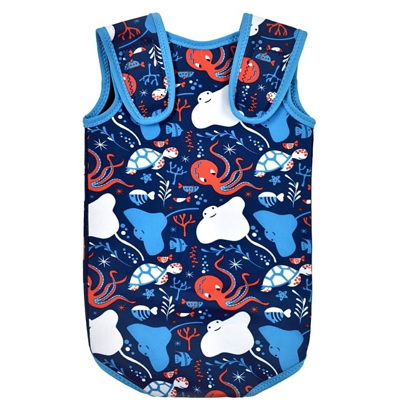 Neoprene Baby Wrap Wetsuit for Infants 0-18 Months | Warm & Comfortable Swimwear for Pool, Beach & Water Play