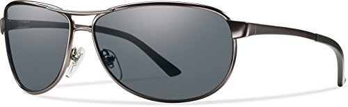 Smith Gray Elite Polarized Sunglasses for Men - UV Protection, Lightweight & Stylish - Perfect for Driving, Running & Outdoor Adventures